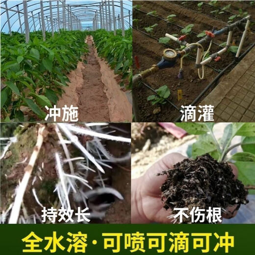 Daqianlinhai Mineral Source Potassium Fulvic Acid Daqianlinhai Humic Acid Foliar Fertilizer Organic Fertilizer for Rooting and Strengthening Seedlings Water-soluble Fertilizer 25kg Whole Bag