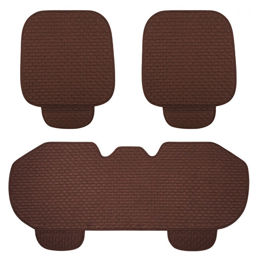 Cangsu is suitable for 2024 Audi A6L seat cushions a4l q2l Q3 Q5 Q5L a3 A5 seat cushions all seasons burgundy three-piece set