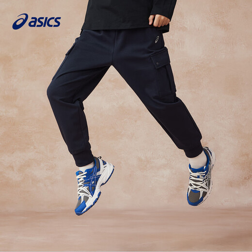 亚瑟士（asics）童装男女童工装长裤运动弹力透气时尚2025年春331251083066