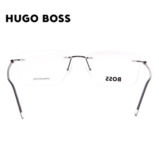 
HUGO BOSS optical glasses frame exquisite business frame without frame can be fitted with lens degree myopia glasses frame 1421 6LB 57mm