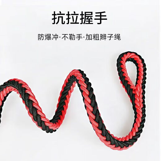 PPO dog leash vest type large dog leash golden retriever dog leash night reflective dog leash red and black single chest back M model (suitable for 18-35 Jin Jin equals 0.5 kg)