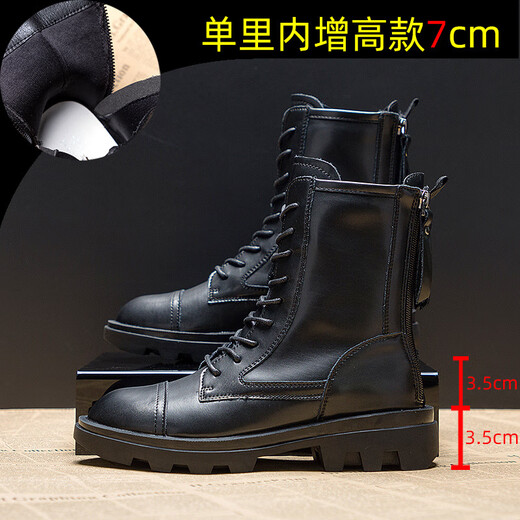 VBMGS Cowhide Bottes courtes pour femmes 2024 Automne Nouvelles bottes féminines Bottes Martin à la mode pour les femmes Style britannique Bottes polyvalentes pour femmes pour femmes