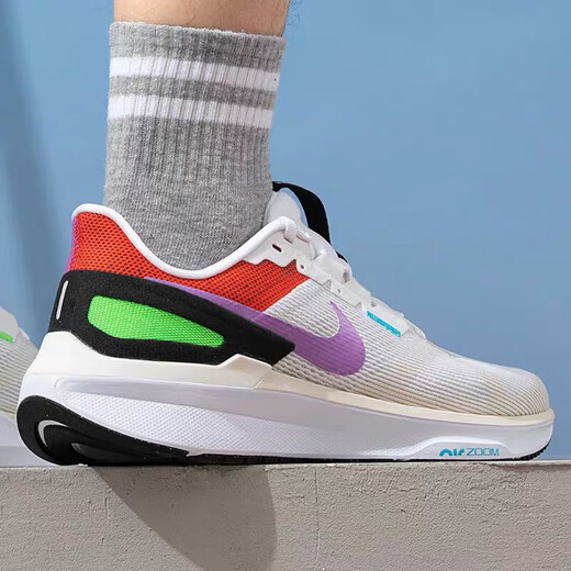 Nike (Nike) Luftzoomstruktur 25 Männer Sport bequeme Anti-Rutschfest-Verschleißpolsterung Low-Top-Laufschuhe Fv4867-100 Weiß 40.5