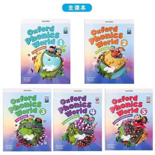 The new version of Oxford Phonics World textbook supports point reading for level 1/2/3/4/5. The point reading version of level 3 textbook + exercise book is of high quality.