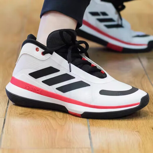 阿迪达斯 （adidas）篮球鞋男鞋 夏季Bounce Legends实战训练减震运动鞋舒适休闲鞋 IE9277 41 (255mm)