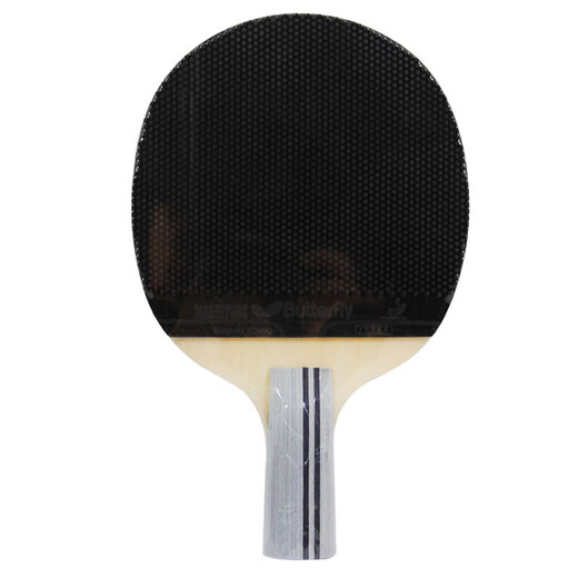 蝴蝶四星级乒乓球拍直拍反胶正胶皮组合单拍403 内附拍包