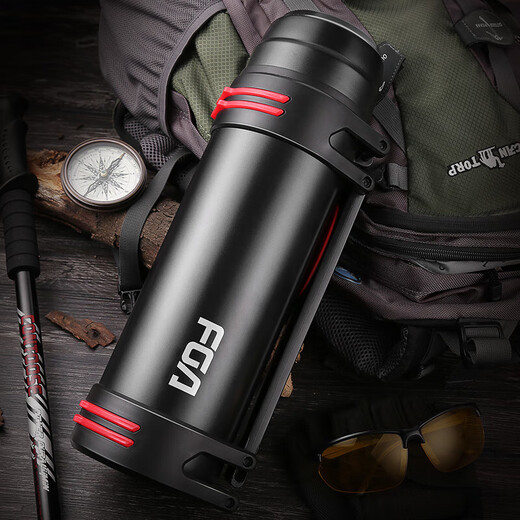 Fuguang Large Capacity Insulated Kettle 304 Stainless Steel Travel Camping Vacuum Insulated Kettle Outdoor Travel Insulated Bottle