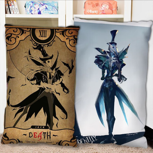 Identity V Jack pillow half body 2D peripheral customized double-sided printed photo sleeping strip pillow gift double-sided customized send picture to customer service 40x60cm satin pillowcase only