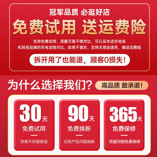 Senkowei 3C certified 120W fast charging power bank 20000 mAh with built-in cable, can be used on airplanes, compact, portable, large capacity, ultra-thin power bank suitable for Xiaomi, Apple, Huawei, 3C certified, white | flagship version | domestic battery core | 666% faster 10000 mAh | can be used on airplanes | intelligent temperature control | comes with four wires