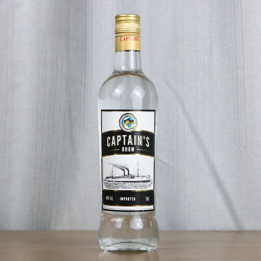 欧德船长（CAPTAIN'S RHUM)白朗姆酒法国原瓶进口洋酒 欧德船长白朗姆 700mL 6瓶