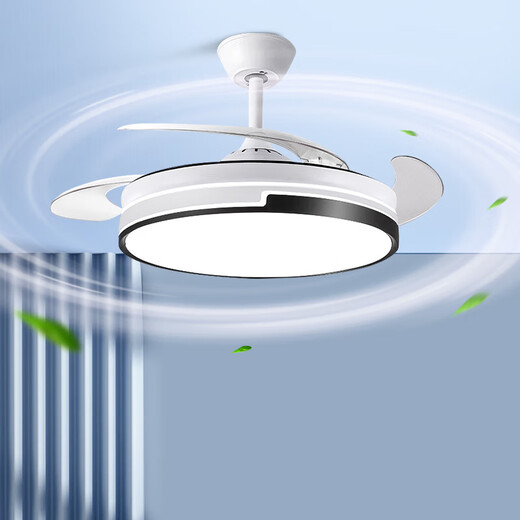 V-Power Van Lights Smart Bedroom Plafond Lights Light LED LED LED Salle Dining Room Modern Simple Plafond Lights Fan Lights Hui] 9904-J Phnom Penh-96W Wuji-360 Shake Head