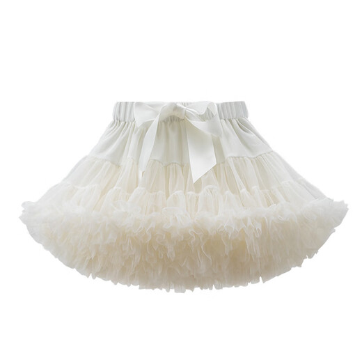 Xin Yueqing girls tutu skirt French tutu skirt suit children girls small and medium-sized children's skirt convex rabbit tutu skirt bean paste powder 125 M 5-7 years old