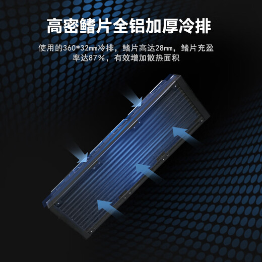 
IPCSTAR integrated server CPU water cooling radiator 9754 dual-channel workstation liquid cooling 420 Intel Xeon 8468 360 dual-channel SP5 [EPYC9004]