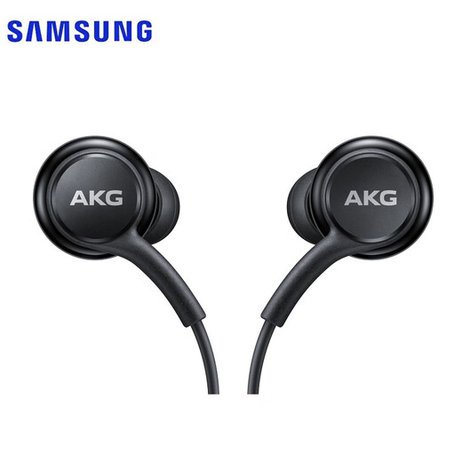 三星（SAMSUNG）Type-C 有线耳机原装 AKG调校 线控入耳式 耳机 黑色