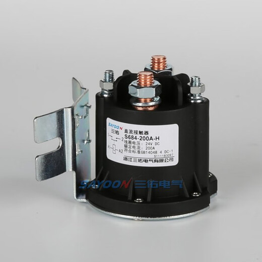 Sanyou SAYOON DC contactor S684-200A Forklift lifting oil pump 1261 2451 212 09 17 M horizontal 60VS684-200A