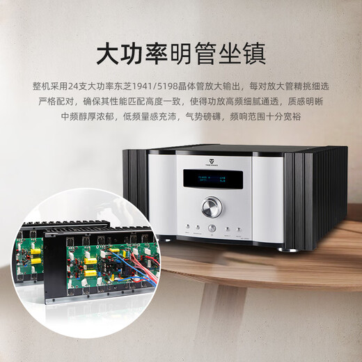 天逸（Winner）AD-3PRO+甲类合并式功放音响套装家用HiFi功放机大功率发烧级全平衡音频解码 AD-3PRO+