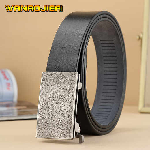 Vanrogia pure titanium buckle head with inner wear, toothless and hole-free belt head, anti-metal allergy, titanium alloy pants belt head, men's ultra-light and high-end 3.5 Wufu buckle with teeth, pure titanium inner wear