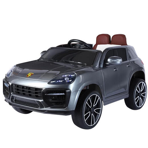 WORK BABY防保时捷儿童电动车汽车四轮可坐大人小孩玩具车女宝带遥控电动车 烤漆红四驱+大电瓶+遥控皮座 电力驱动