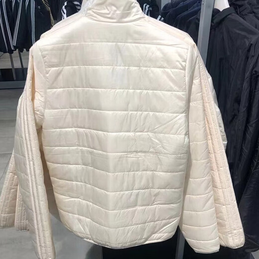 阿迪达斯 （adidas）三叶草棉服男冬季短款户外时尚保暖立领夹克外套运动服 HL9214 XS