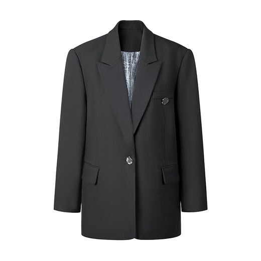 Die Sea Life Schashkragenanzug Jacke 2024 Frühlingstemperament mit vielseitigem XA15053 Alfalfa Grey M.