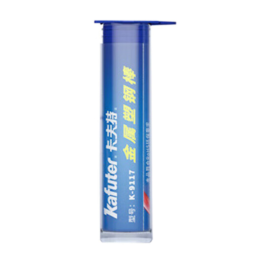 Kafter King of Leak Stopping K-9117 Metal Plastic Steel Rod Water Pipe Heating Sink Quick Repair Metal Leak-proof Seal Blocking Cement Structural Glue Gray