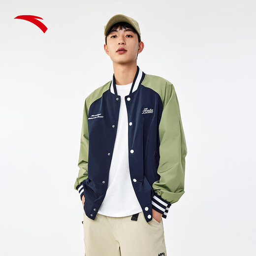 ANTA baseball uniform jacket for men and women, new winter fashion splicing couple casual top 152438607