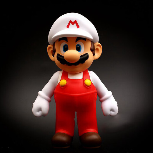 SuperMario路易耀西公仔玩具摆件玩偶可动模型 15绿帽路易袋装 马里奥