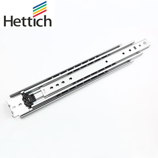 
XMSJ76 wide heavy duty industrial slide rail thickened rail drawer guide rail three-section cabinet cabinet modified track weight 76 wide heavy duty slide rail 56 inches 14224mm