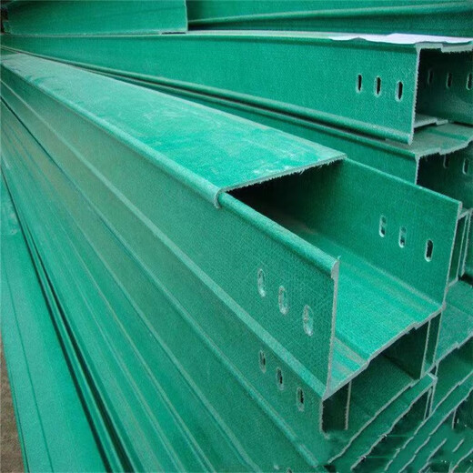 FRP cable tray composite material flame retardant wire trough FRP wire trough box pipe box fireproof ladder type bridge 400*200