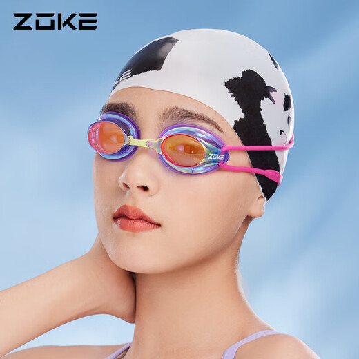 ZOKE adult swimming goggles HD coating anti-fog waterproof unisex training electroplated swimming goggles 622501211-8