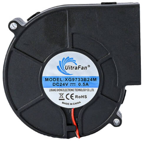 Uitrafan XG9733B24M 12V 24V APTILIBLE PARA FAN TURBO DE Turbo de disipación de calor de la parrilla 9733 12V294A
