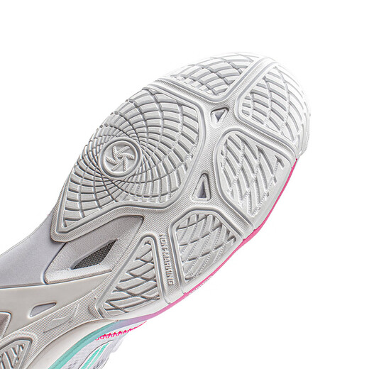 李宁（LI-NING）2024乒乓球队球星同款乒乓球鞋专业乒乓球运动训练球鞋运动防滑 王楚钦同款 荧光果粉/绿 41