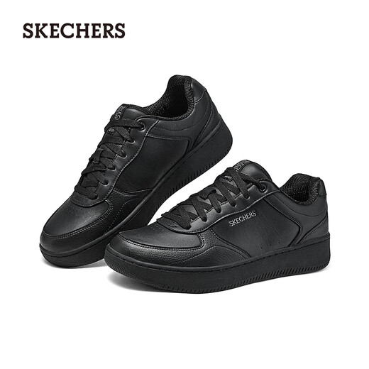 Skechers Men's Shoes Autumn Commuting Work Shoes Soft Soled Business Shoes Thick Soled Casual Shoes Versatile Sports Shoes 254011