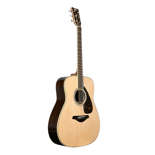 雅马哈（YAMAHA）FG830/FS830/FG850民谣吉他面单板初学者入门进阶男女电箱木吉它 FS850原木色丨40寸