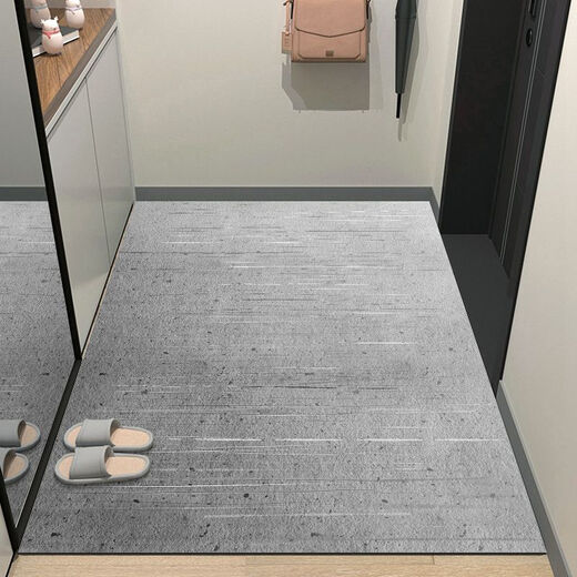 Shansui entrance floor mats, entrance door mats, door mats, cuttable entrance floor mats, entrance door absorbent non-slip carpet, drizzle 120cm*150cm