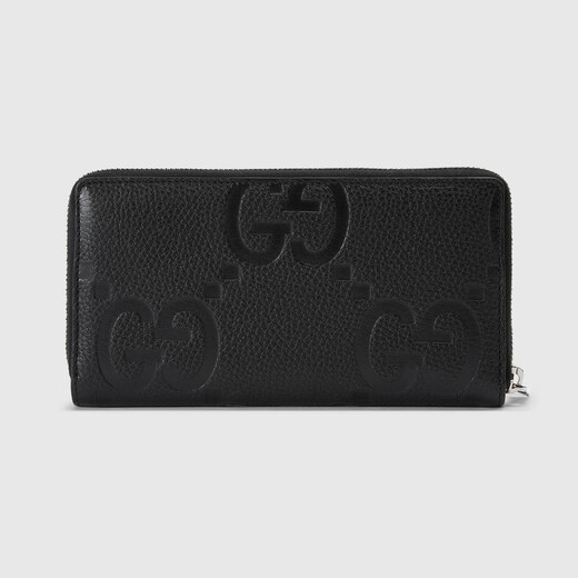 Gucci gucci double g Full Reißverschluss Brieftasche schwarz alle Größe