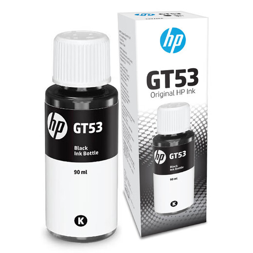 惠普(HP)GT53/52连供机器原装墨水适用596/591/589/215/519/531/676/411/675 四色一套墨水（黑色135ml+彩色各70ml）