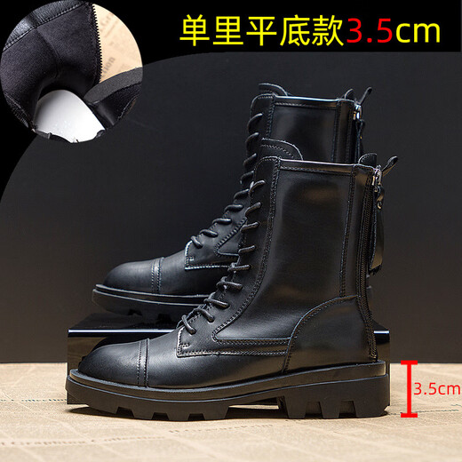 VBMGS Cowhide Bottes courtes pour femmes 2024 Automne Nouvelles bottes féminines Bottes Martin à la mode pour les femmes Style britannique Bottes polyvalentes pour femmes pour femmes