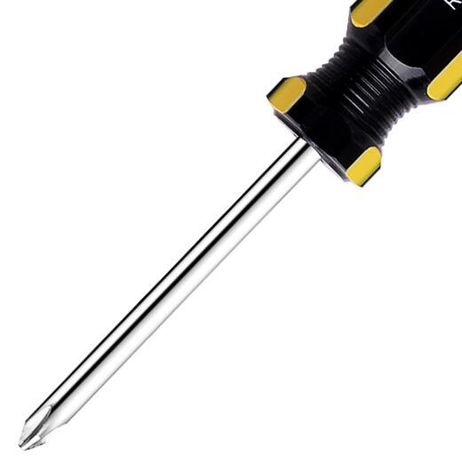 Robin Hood (RUBICON) 907-3(+) Yellow and black colored strip screwdriver driver cross screwdriver #2x6.0x75mm 3-inch chrome vanadium steel