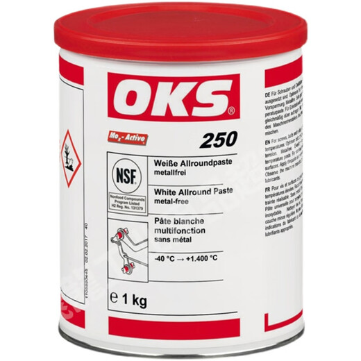 German imported OKS250/2OKS250 mold ejector oil high temperature resistant thread bolt anti-card white oil lubricating grease 250 100g trial pack