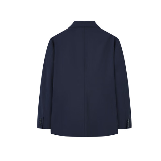 
Jiumuwang men's suit jacket men [including 30.7% wool, same style in the mall] 2025 spring business casual suit Slim A+ Navy Blue + JX1EV10421 M 170/92A(48)