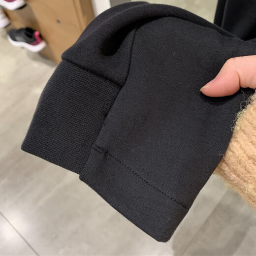 Adidas (adidas) Sporthose Herrenhosen Frühling und Herbst Casual Hosen Toilettenhosen Lose verdickte Windschutzhosen Studenthosen GP1015 HE9894 Schwarz L.