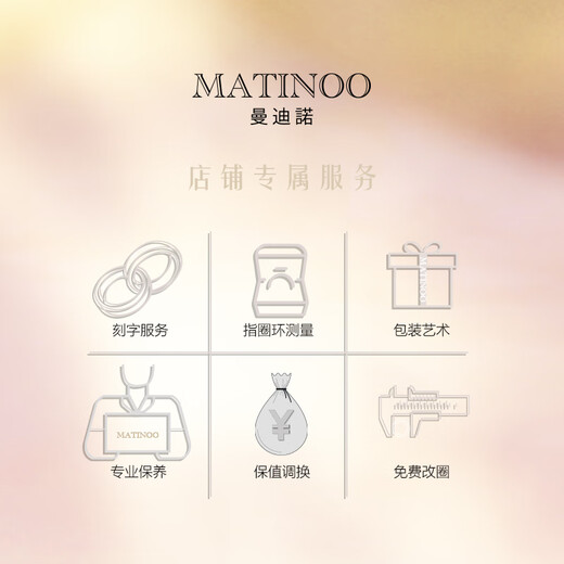 Mandino platinum set with cultivated diamond ring Crown six-claw artificially cultivated diamond ring 1 carat proposal and engagement gift for girlfriend 1 carat D/VVS domestic certificate (platinum)