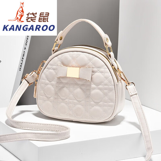Canguro mini bolso de la moda para mujer bolso de hombro para mujeres bolso de cuerpo de mujer Bolso gato cabeza blanca