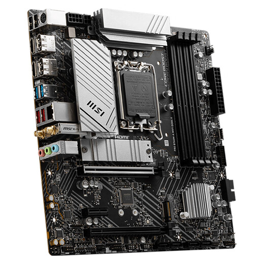 微星B760M B660M 主板CPU套装 板u套装 搭英特尔 i5 CPU处理器 PRO B760M-A WIFI DDR4 II i5 12600KF