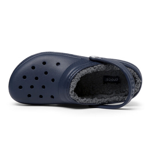 Crocs Crocs warm cotton slippers children's comfortable furry clogs sandals 207010_459 207010_459 38 -39 (242mm)