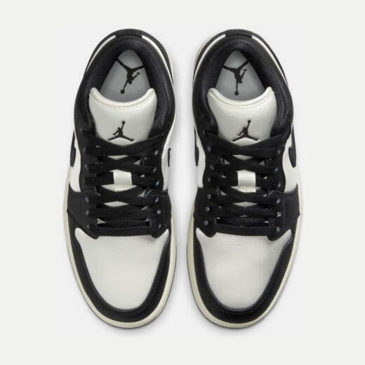 Nike Air Jordan 1 Low Frauen AJ1 Schwarz-Weiß-Panda-Stoßdämpfer Anti-Rutsch-Low Top Retro Sports Casual Shoes FB9893-101 36.5