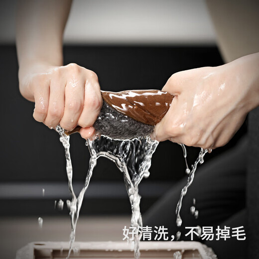 Unclumsy high-end thickened plush absorbent tea towel, painted Zen towel tea cloth, special tea tablecloth, pot rag 4-coffee thickened tea towel 40*30