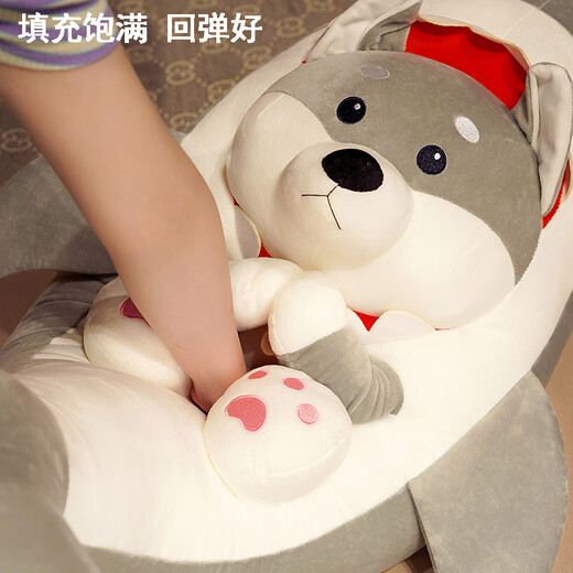 Stupide Pig Doulotte drôle Plux Toy Doll Oreiller Shark Dog Rag Dol Doll Big Birthday Gift Boy and Girl 70 cm Shark Dog
