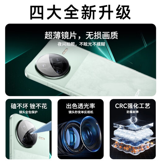 ESCASE is suitable for Redmi K80 lens film Xiaomi RedmiK80Pro mobile phone rear camera protective film ultra-thin high-definition wear-resistant scratch-proof dust-proof film